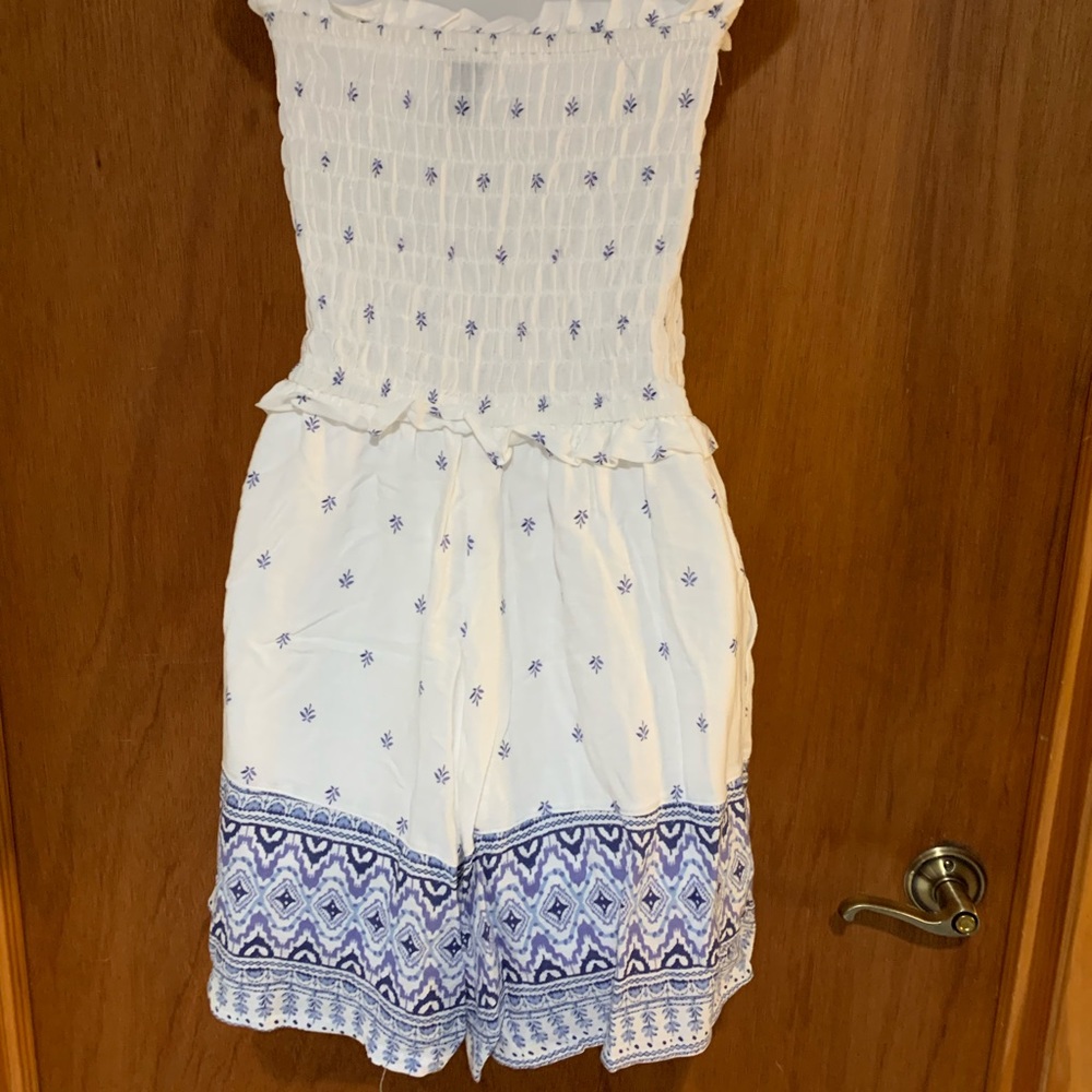strapless romper - Picture 2 of 2